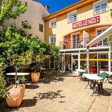 Hotel Le Nid Argelès-sur-Mer Exterior foto